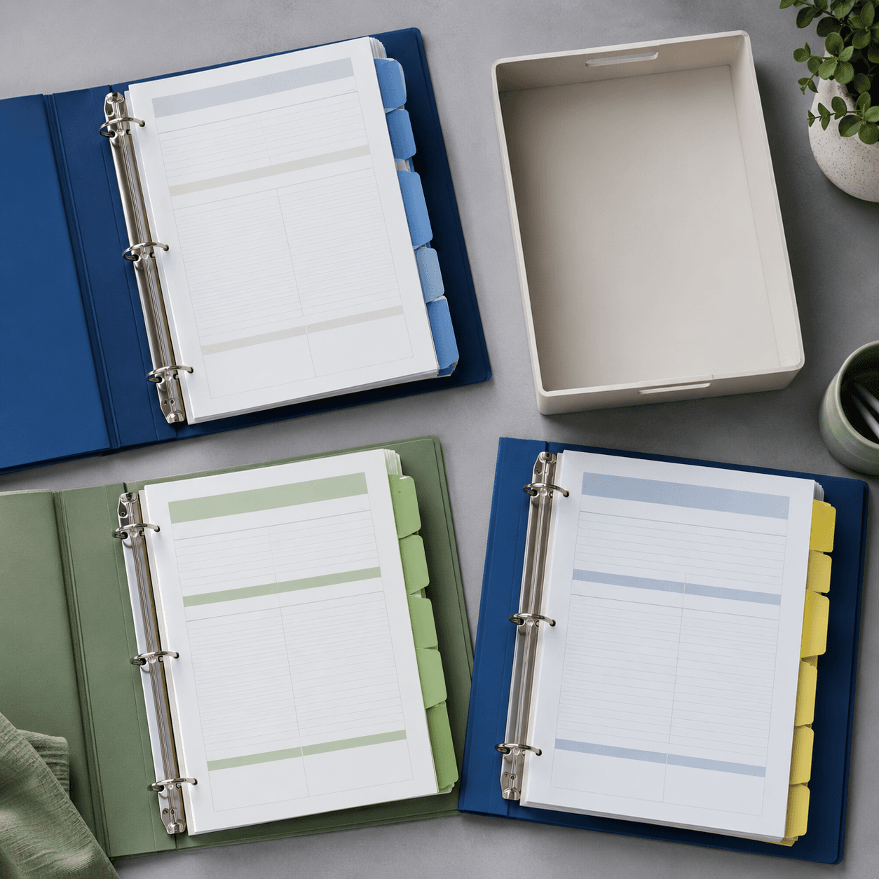 Team plan record materials
